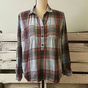 Old Navy Flannel Pullover